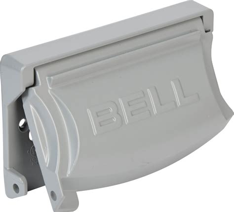 electric bell box covers|bell box receptacle cover.